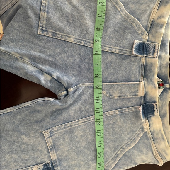 Hard Tail Forever 6 Pocket Cargo Bootleg Flare Pants size L - Picture 13 of 15